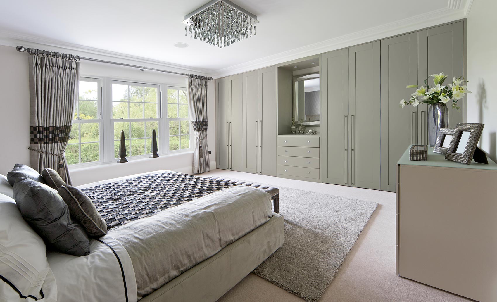 Wardrobes for the bedroom by Draks
